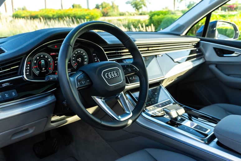 Audi Q7 (Blue), 2024 for rent in Dubai