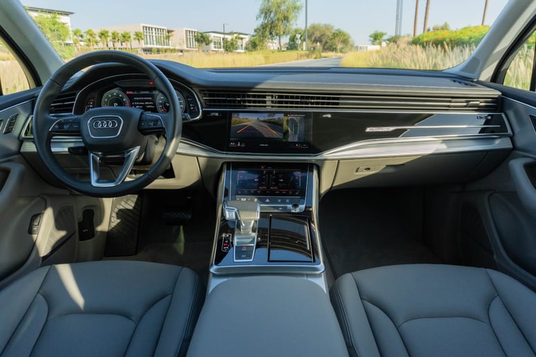 Audi Q7 (Blue), 2024 for rent in Dubai