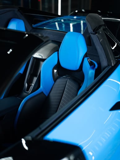 Chevrolet Corvette C8 STINGRAY 3LT (Blue), 2024 for rent in Sharjah