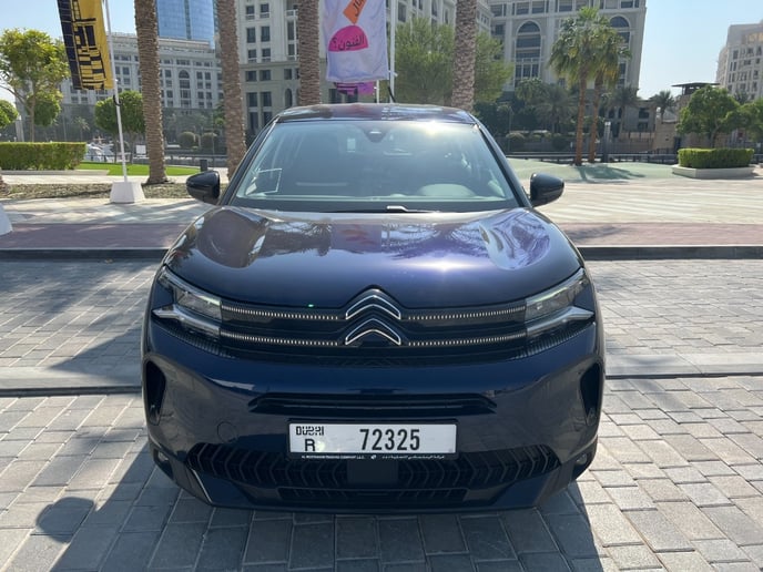 Citroen C5 Aircross (Blu), 2023 in affitto a Abu Dhabi
