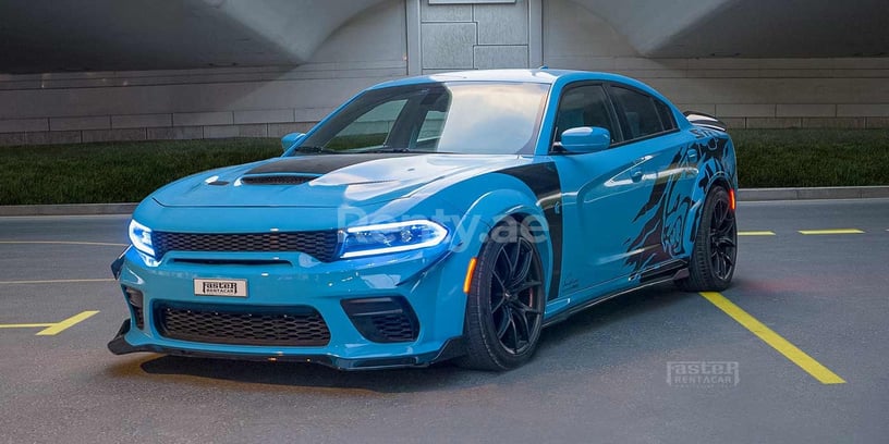 Dodge Charger (Blau), 2018  zur Miete in Dubai