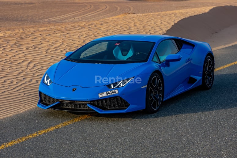 在迪拜 租 兰博基尼Huracan (蓝色), 2019
