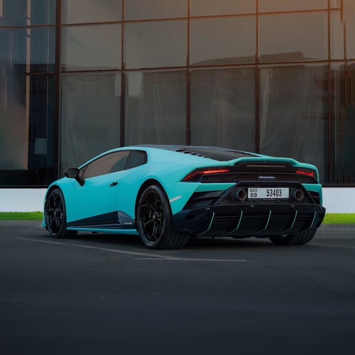 Lamborghini Huracan (Blu), 2021 in affitto a Sharjah