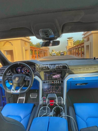 Lamborghini Urus (Blue), 2019 for rent in Dubai
