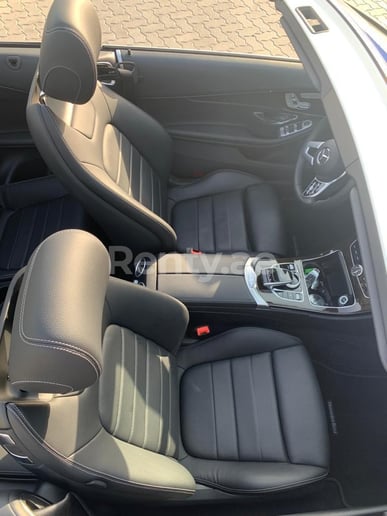 Mercedes C300 cabrio (Blue), 2019 for rent in Abu Dhabi