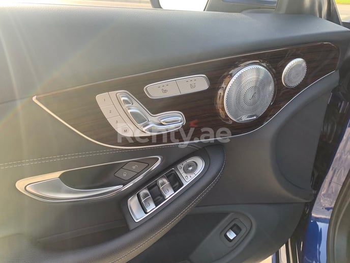 Mercedes C300 cabrio (Blue), 2019 for rent in Abu Dhabi
