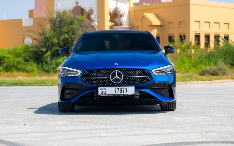 Mercedes CLA200 (Bleue), 2025 &agrave; louer &agrave; Abu Dhabi