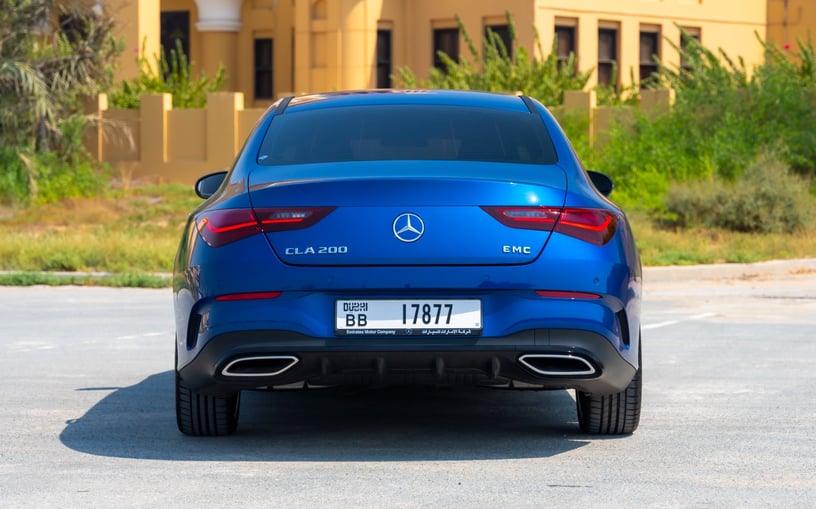 Mercedes CLA200 (Bleue), 2025 &agrave; louer &agrave; Abu Dhabi