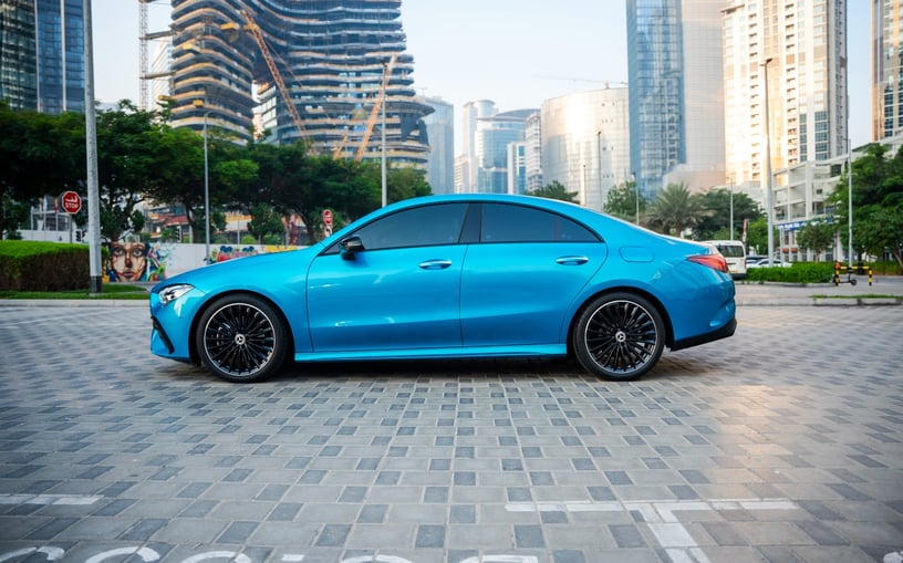 Mercedes CLA200 (Blauw), 2026 te huur in Sharjah