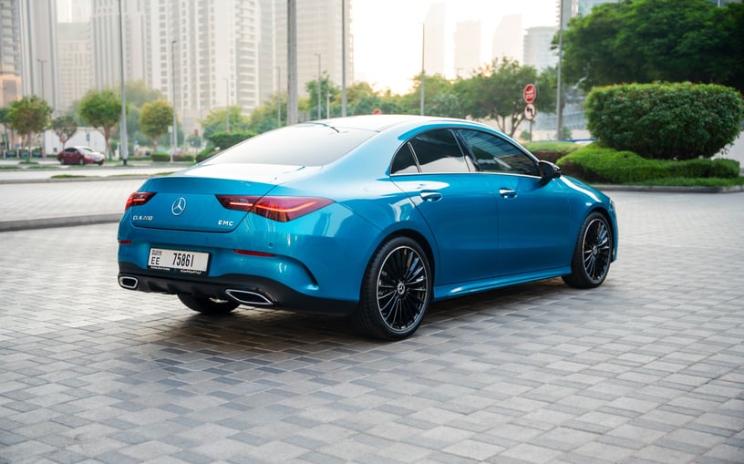 Mercedes CLA200 (Blauw), 2026 te huur in Sharjah