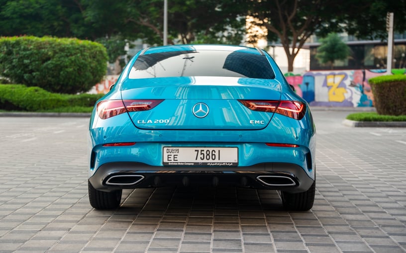 Mercedes CLA200 (Blauw), 2026 te huur in Sharjah