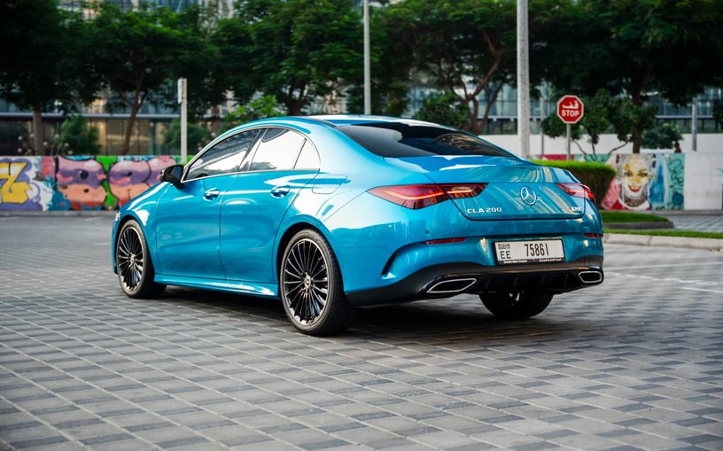 Mercedes CLA200 (Blauw), 2026 te huur in Sharjah