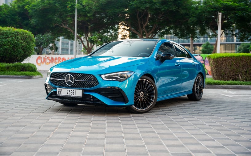 Mercedes CLA200 (Blauw), 2026 te huur in Sharjah