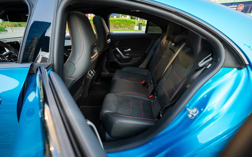 Mercedes CLA200 (Blauw), 2026 te huur in Sharjah