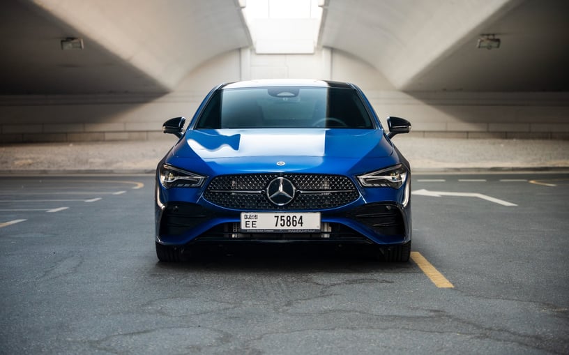 Mercedes CLA200 (Blauw), 2026 te huur in Sharjah
