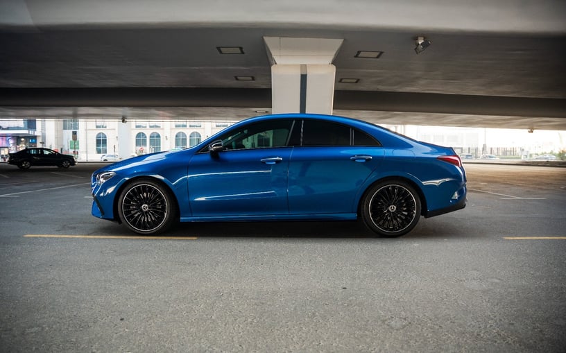 Mercedes CLA200 (Blauw), 2026 te huur in Sharjah
