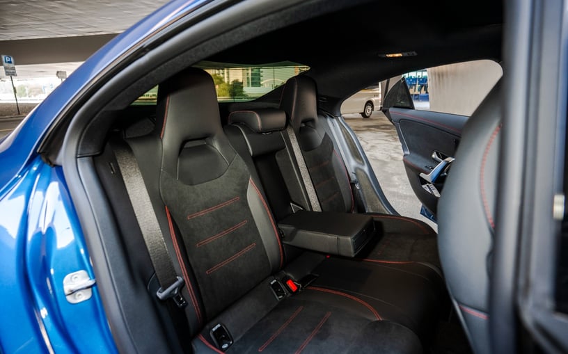 Mercedes CLA200 (Blauw), 2026 te huur in Sharjah