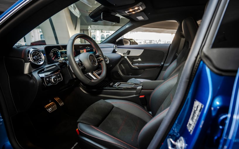 Mercedes CLA200 (Blauw), 2026 te huur in Sharjah
