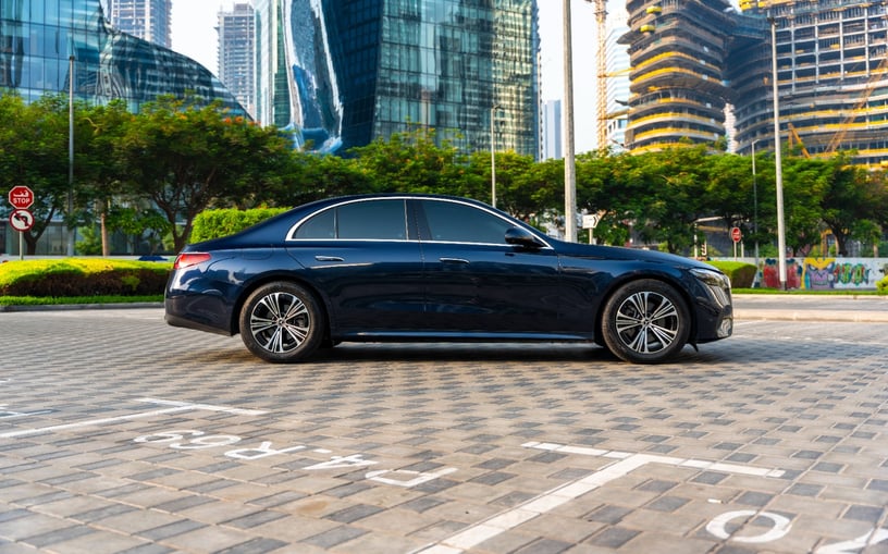 Mercedes E200 (Blue), 2025 - leasing offers in Abu Dhabi