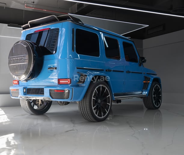Mercedes G63 Brabus Hermes (Blau), 2019  zur Miete in Dubai