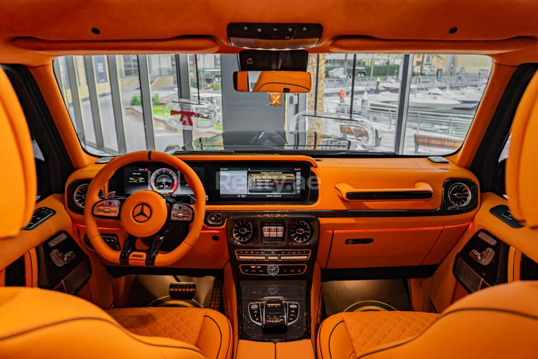 Mercedes G63 Brabus Hermes (Blau), 2019  zur Miete in Dubai