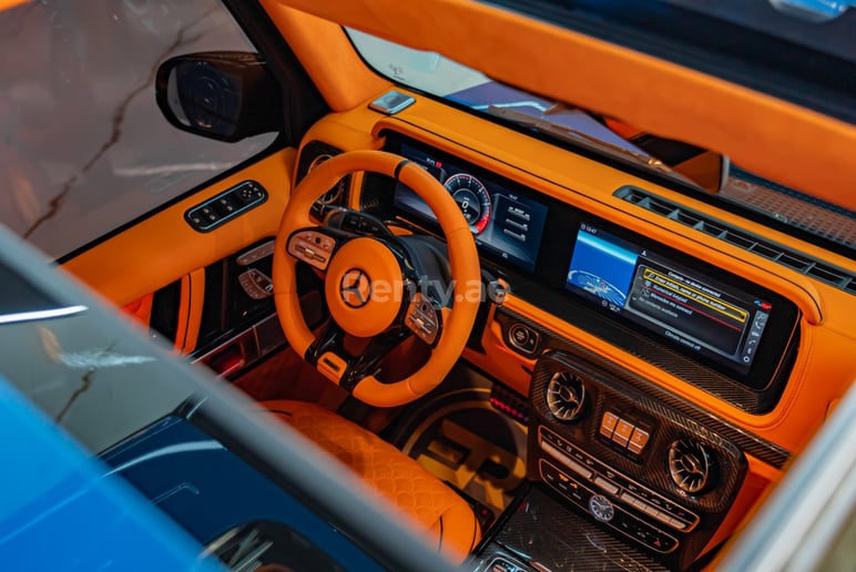 Mercedes G63 Brabus Hermes (Blau), 2019  zur Miete in Dubai