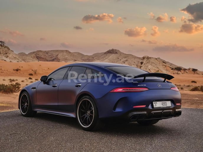 إيجار مرسيدس GT (أزرق), 2019 في دبي