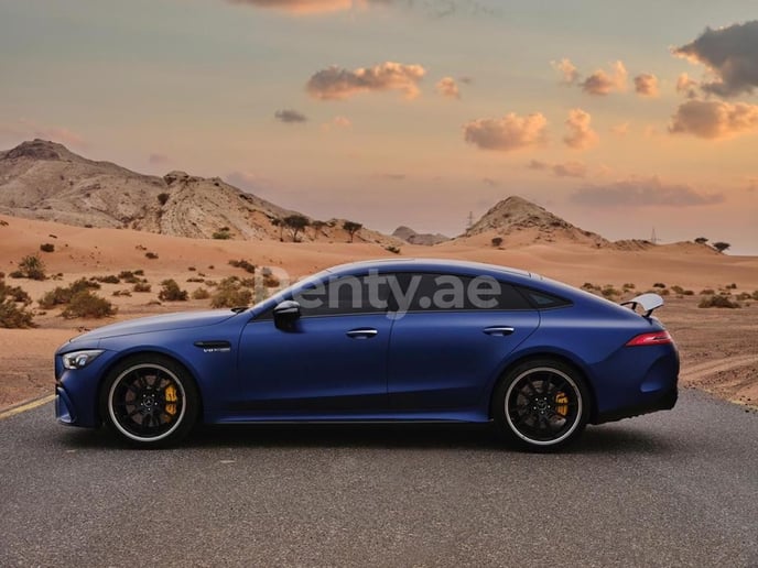 إيجار مرسيدس GT (أزرق), 2019 في دبي