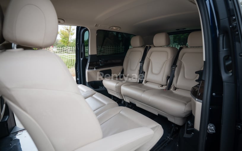 在阿布扎比 租 梅赛德斯 V250 (蓝色), 2019