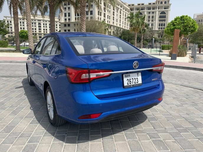 MG5 (Blue), 2025 for rent in Ras Al Khaimah
