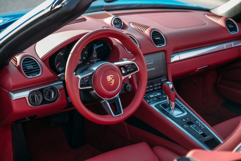 Porsche Boxster 718 Style Edition (Blue), 2023 - leasing offers in Sharjah