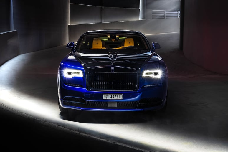 Rolls Royce Wraith (Blue), 2020 for rent in Dubai