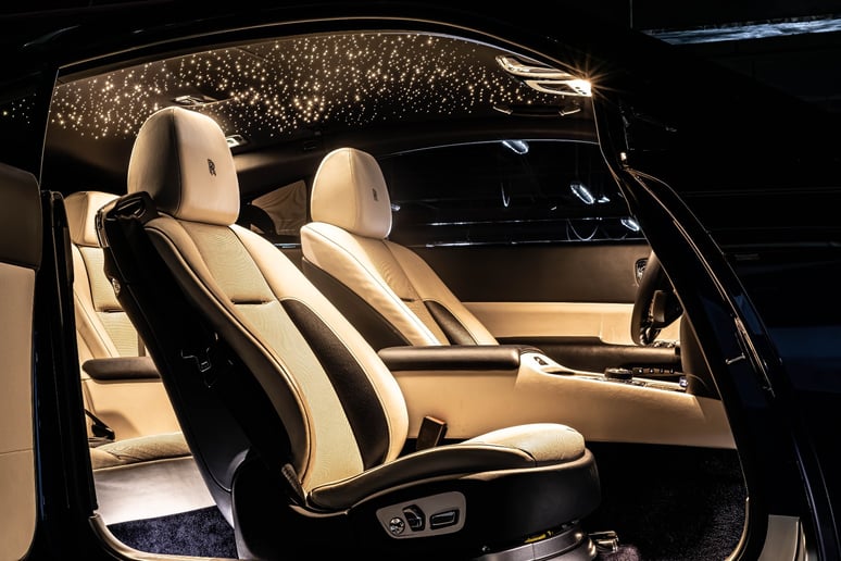 Rolls Royce Wraith (Blue), 2020 for rent in Dubai