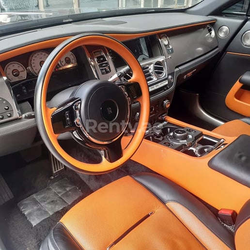 Rolls Royce Wraith (Blue), 2019 for rent in Dubai