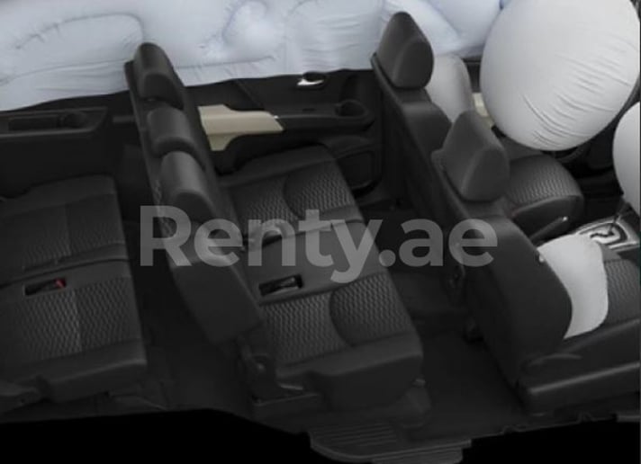 Toyota Rush (Bright White), 2019 for rent in Dubai