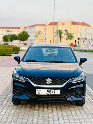 Suzuki Baleno (Dark Blue), 2024 for rent in Dubai