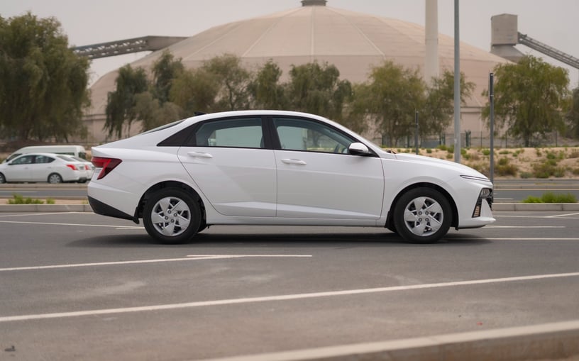 Hyundai Accent (White), 2024 for rent in Dubai
