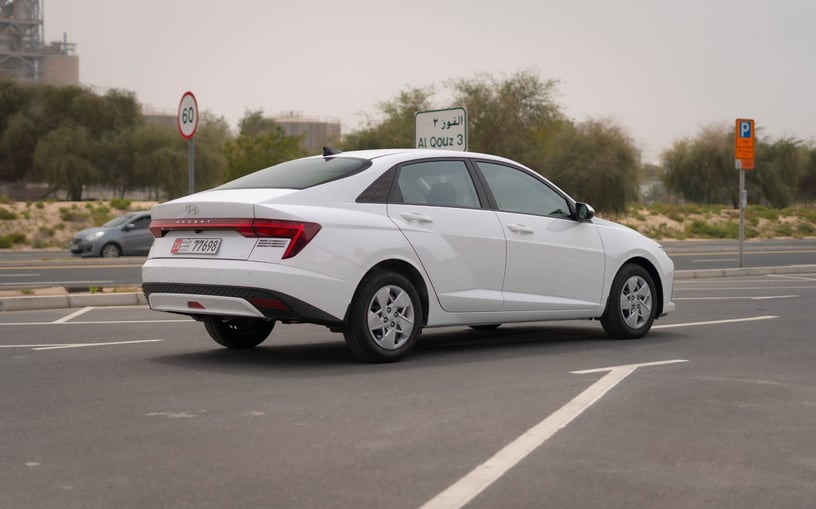 Hyundai Accent (White), 2024 for rent in Dubai