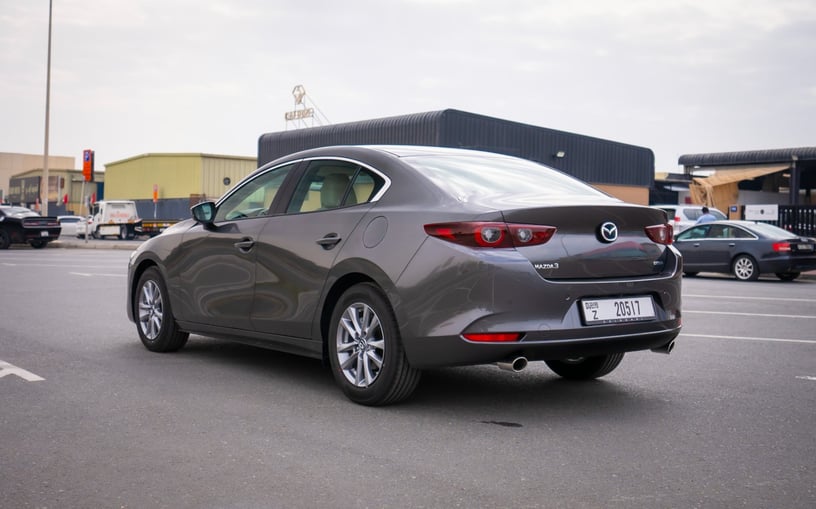 Mazda 3 (Dark Grey), 2024 for rent in Ras Al Khaimah