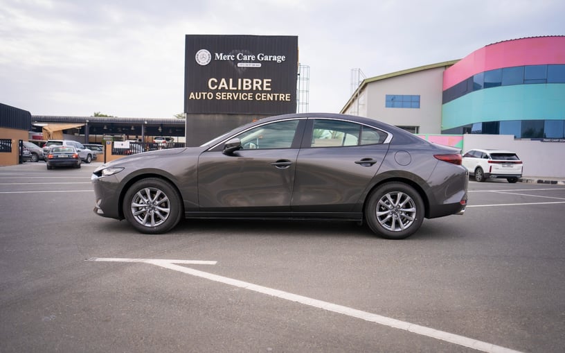 Mazda 3 (Dark Grey), 2024 for rent in Ras Al Khaimah