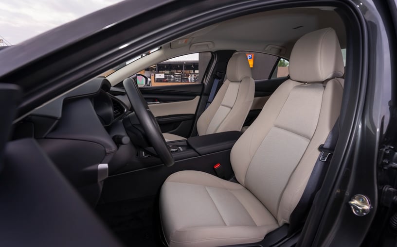 Mazda 3 (Dark Grey), 2024 for rent in Ras Al Khaimah