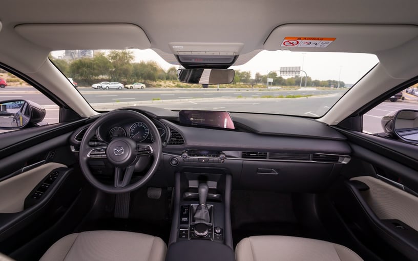 Mazda 3 (Dark Grey), 2024 for rent in Ras Al Khaimah