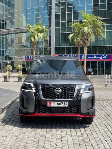 Nissan Patrol V8 Nismo (Dark Grey), 2022 for rent in Dubai