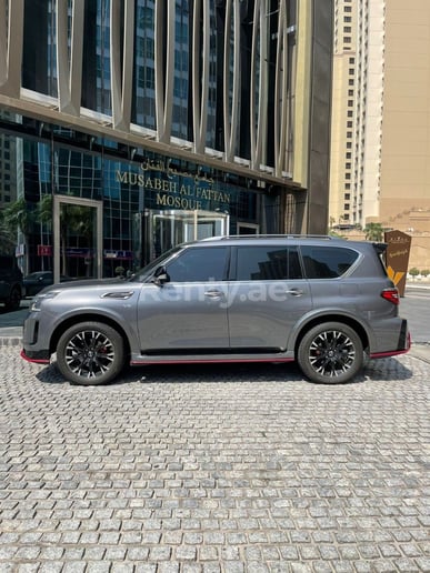Nissan Patrol V8 Nismo (Dark Grey), 2022 for rent in Dubai