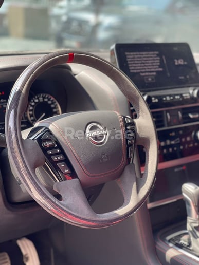 Nissan Patrol V8 Nismo (Dark Grey), 2022 for rent in Dubai
