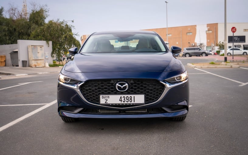 Mazda 3 (Deep Blue Pearl), 2024 for rent in Sharjah