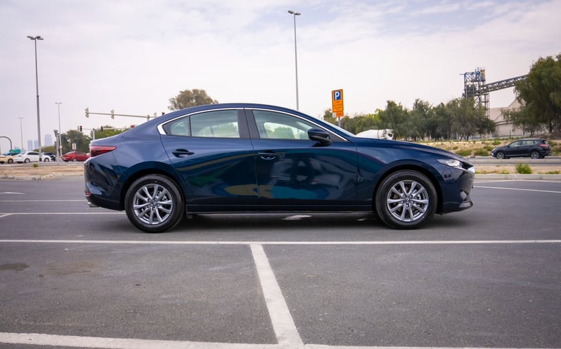Mazda 3 (Deep Blue Pearl), 2024 for rent in Sharjah
