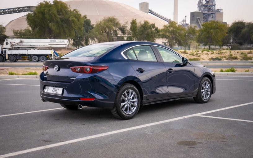 Mazda 3 (Deep Blue Pearl), 2024 for rent in Sharjah