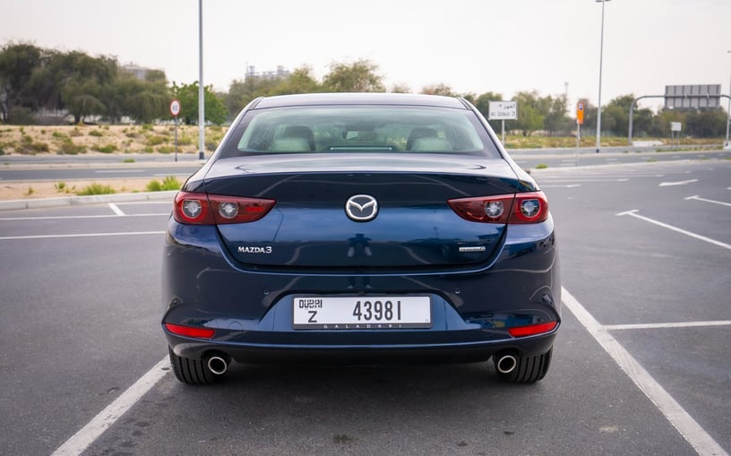 Mazda 3 (Deep Blue Pearl), 2024 for rent in Sharjah