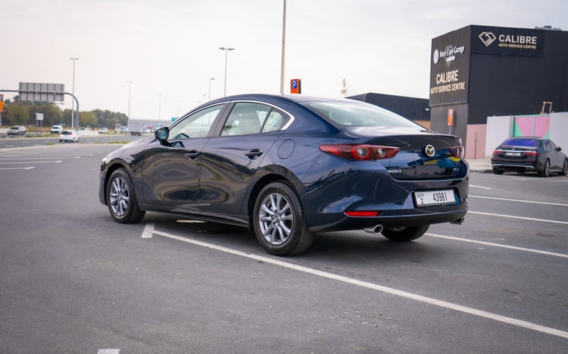 Mazda 3 (Deep Blue Pearl), 2024 for rent in Sharjah